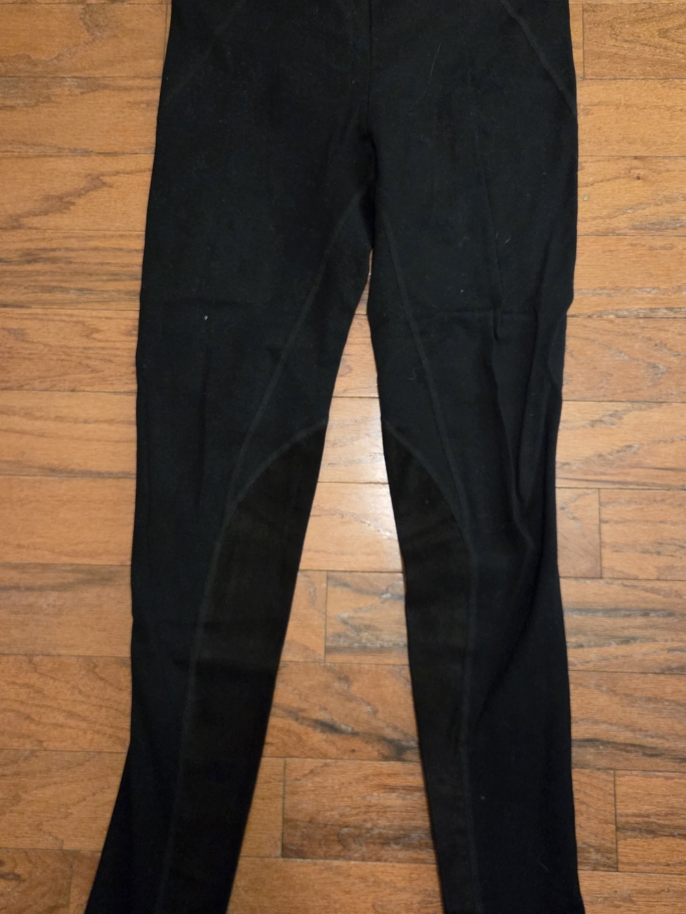 Rag & Bone Black Equestrian Style Black Pants With Back Zipper Size 27